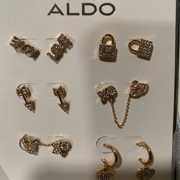 ALDO Gold and Silver Earring Set - Picture 7 of 8